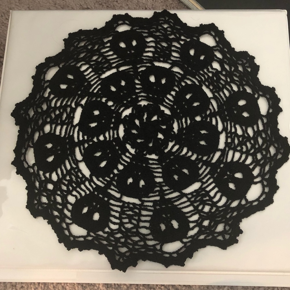 Skull Doily